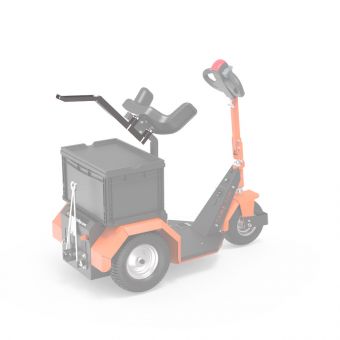 Kupplungshalter auf Trike