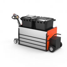 Mülltonnen-schlepper elektrisch