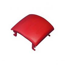 Not-Aus, rotes Schild